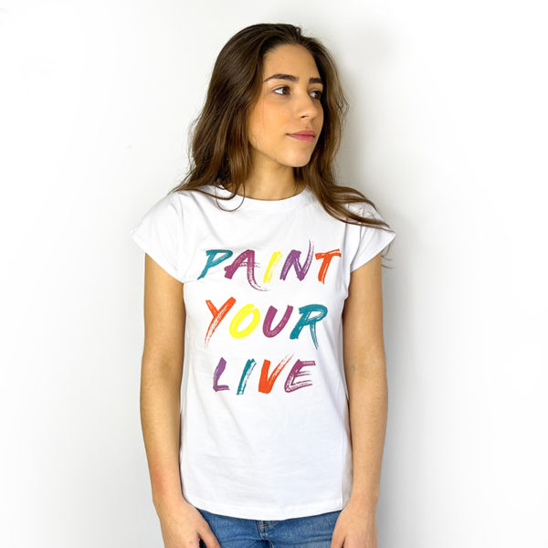 camiseta paint your love